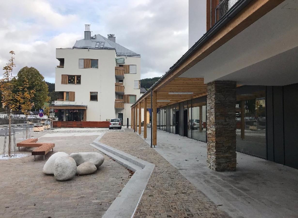 Wellness Rezidence Javor, Ubytovani Se Zasklenou Terasou V Centru Zelezne Rudy Železná Ruda Εξωτερικό φωτογραφία